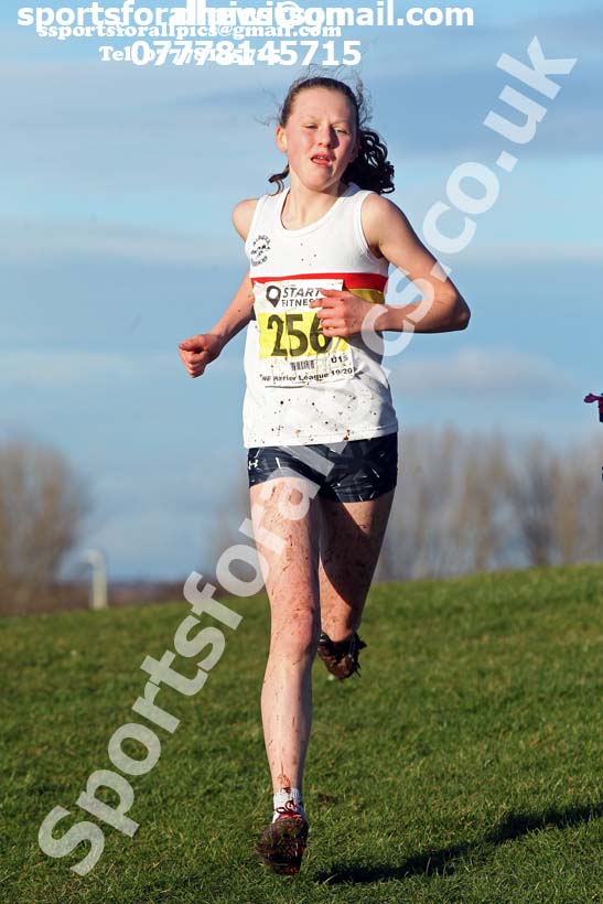 Girls under-15s Davison Shield, 2020 Sherman Cup/Davison Shield, Temple Park, South Shields.  Photo: David T. Hewitson/Sports for All Pics